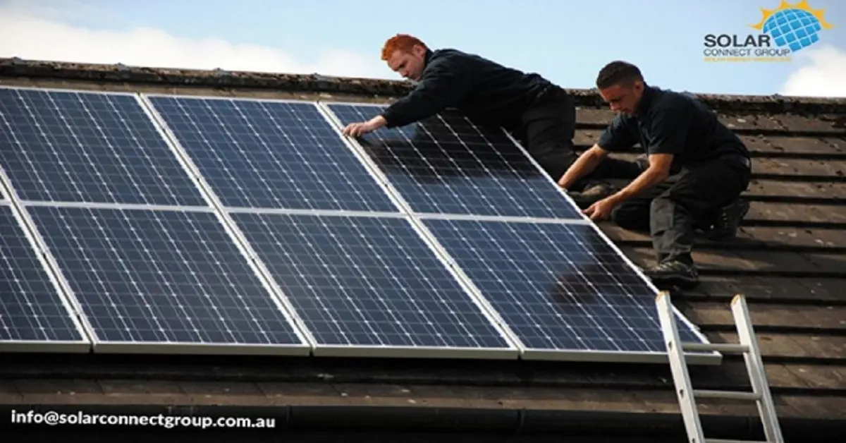 solar panel installation